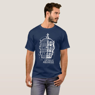 Le catholique machine le T-shirt des hommes de