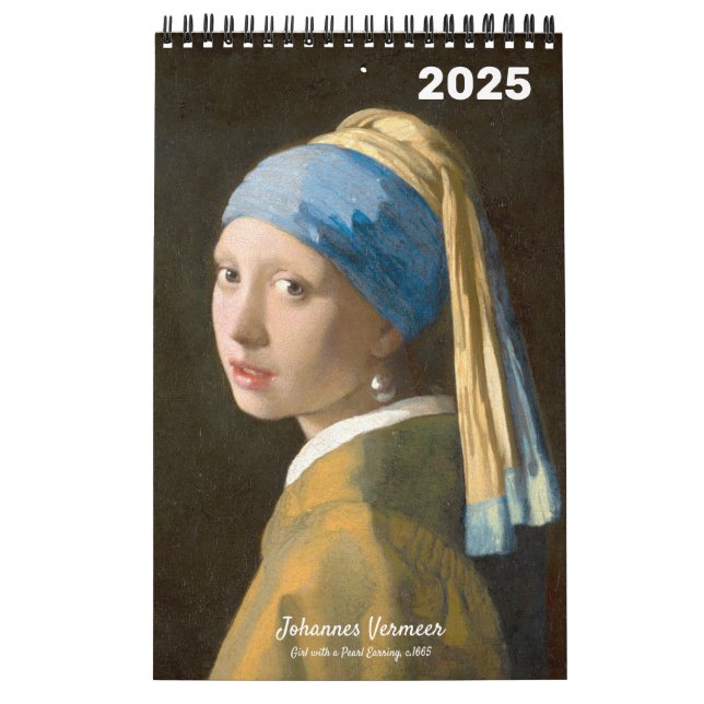 Le célèbre calendrier de peinture de Vermeer (Protection)