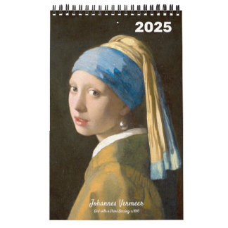 Le célèbre calendrier de peinture de Vermeer