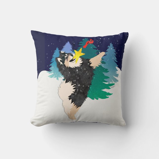 LE CÉLESTE - LAPPHUND FINNOIS - Oreiller (Recto)