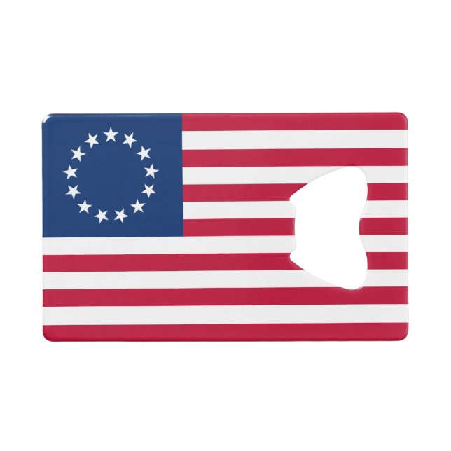 Le Cercle des étoiles, drapeau américain par Betsy (Devant (Horizontal))