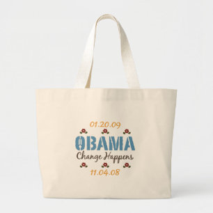 Le changement d'Obama se produit sac fourre-tout
