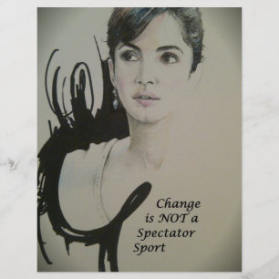 Le changement n'est pas un spectateur Sport Art Im