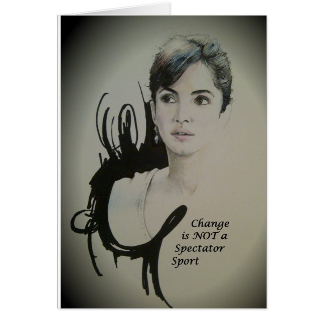 Le changement n'est pas un sport de spectateurs (Devant)