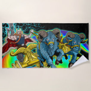 Le char du Thor - serviette de plage