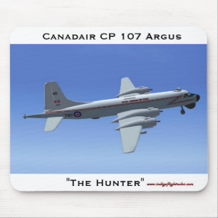 Le chasseur, tapis de souris de Canadair CP 107