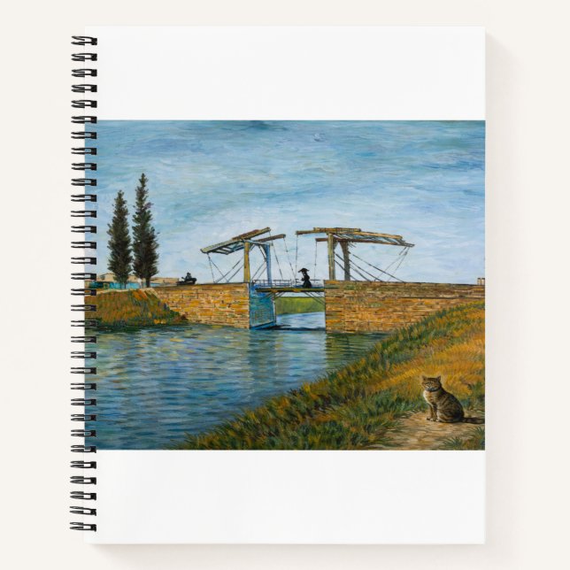 Le Chat au Pont de Langlois Cahier à spirale (Devant)
