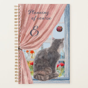 Le chat dans le calendrier des fleurs Pittoresques