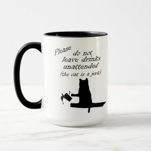 Le chat est un Jerk Coffee Mug