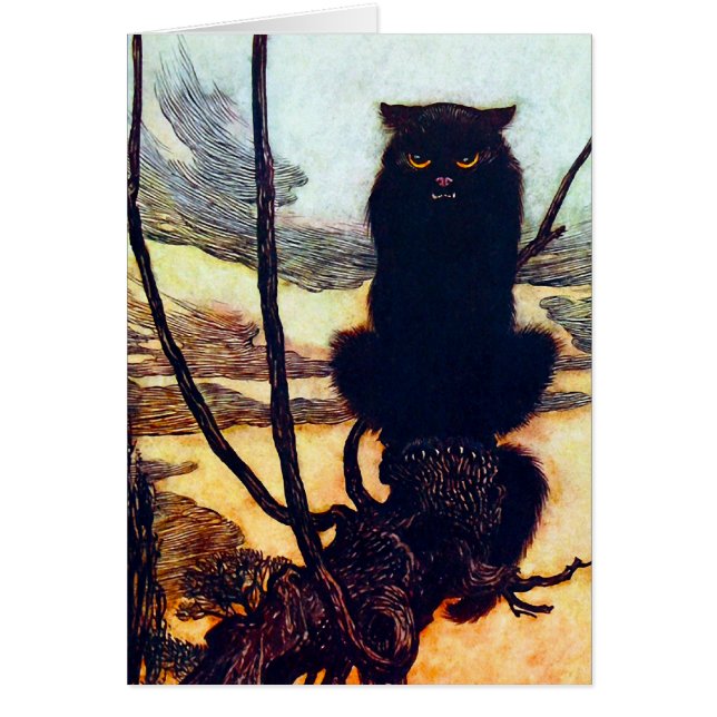 Le chat noir (Devant)