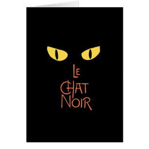 Le Chat Noir dans l'obscurité