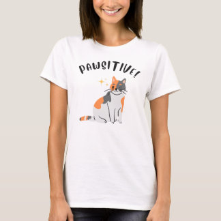Le chat PAWSITIVE - T-Shirt pour femme