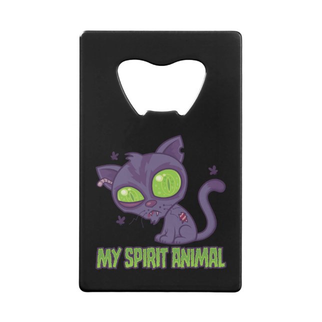 Le Chat Zombie Est Mon Animal Spirituel (Devant)