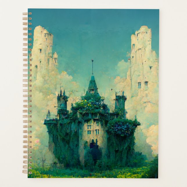Le Château Abandonné Imaginaire Sci-Fi (Devant)
