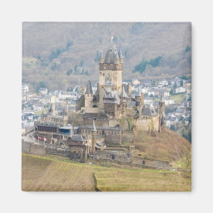 Le château de Cochem Magnet en Allemagne