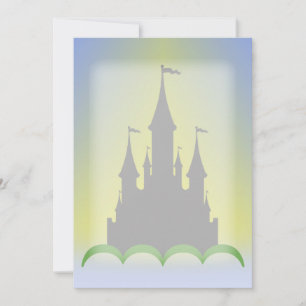 Le Château De Rêve En Journée Dans Les Collines Ci