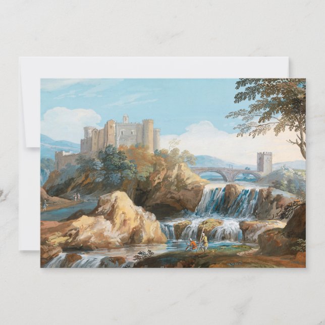 Le château d'Orsini | Giovanni Battista Busiri (Devant)