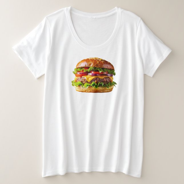 Le cheeseburger alléchant de SlipperyJoe croustill (Design devant)
