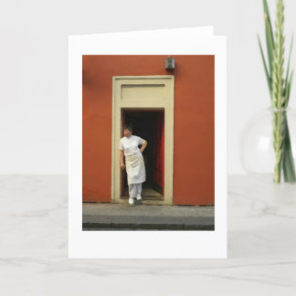 Le chef de la peste de portière pour la carte