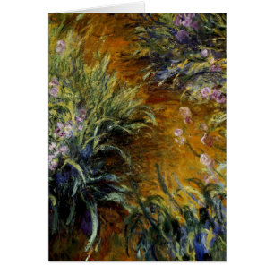 Le chemin à travers les Irises