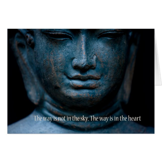 Le chemin n'est pas dans le ciel, le chemin est da (Devant horizontal)