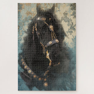 Le Cheval baroque friésien - Puzzle