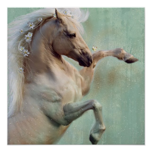 Le Cheval d'or Stallion - Poster (Devant)