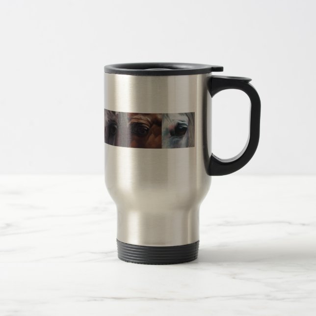 Le cheval observe - Windows dans la tasse de (Droit)