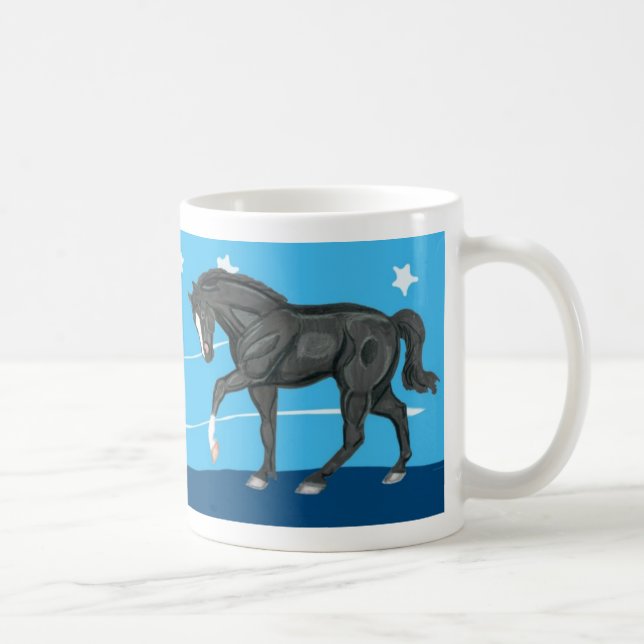 Le cheval quart rêve la tasse (Droite)