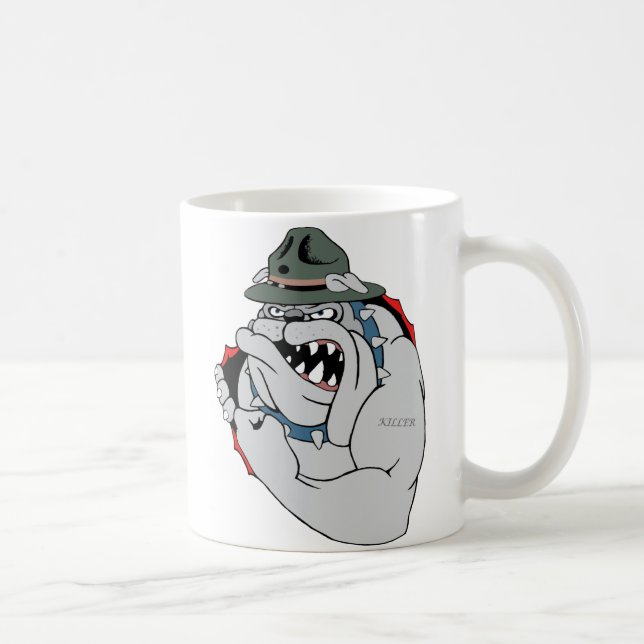 Le chien à l'intérieur de moi tasse de café (Droite)
