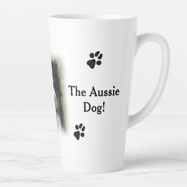 Le Chien australien Latte Mug (Droite)