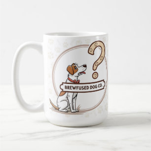 Le chien est confus de café Mug