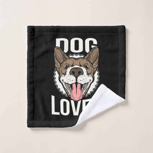 Le Chien Est Mon Meilleur Ami (Gant de toilette)