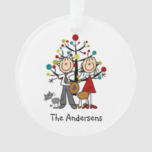 Le chiffre couple, chat de bâton, poursuivent