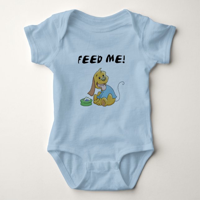 Le chiot m'alimentent des T-shirts et des cadeaux (Devant)