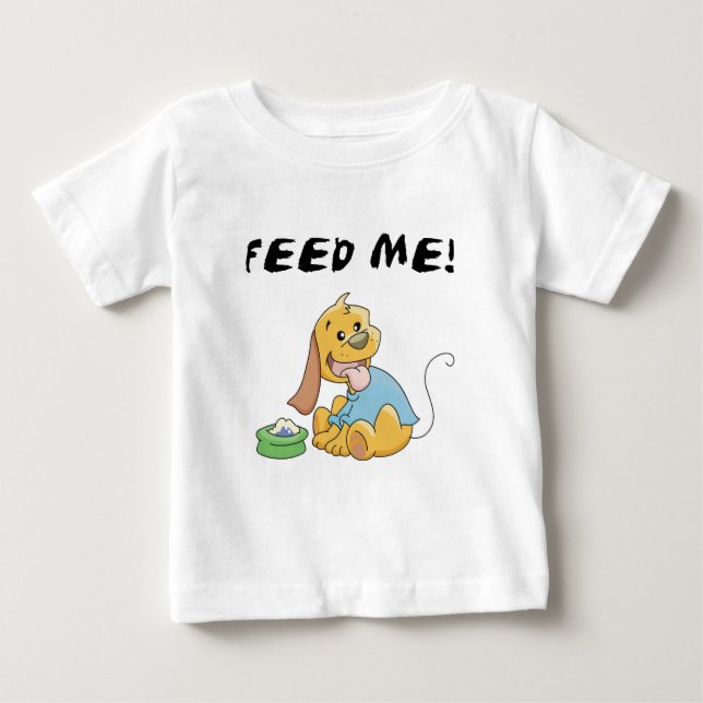 Le chiot m'alimentent des T-shirts et des cadeaux (Devant)