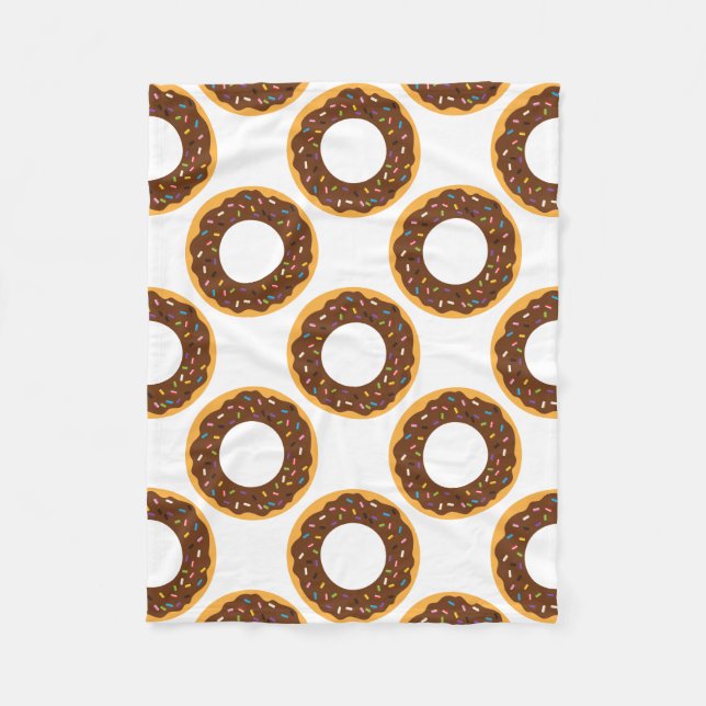 Le chocolat arrosent la couverture d'ouatine de (Devant)