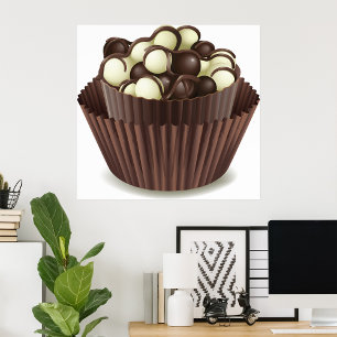 Le chocolat dans une affiche de la Coupe du Chocol