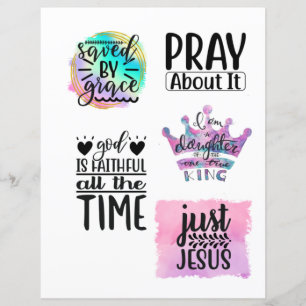 Le chrétien religieux Jésus cite la Bible Verse