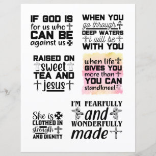 Le chrétien religieux Jésus cite la Bible Verse