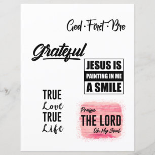 Le chrétien religieux Jésus cite la Bible Verse