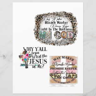 Le chrétien religieux Jésus cite la Bible Verse