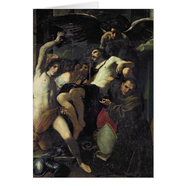 Le Christ a adoré par les anges, St SebastiAn (Devant)