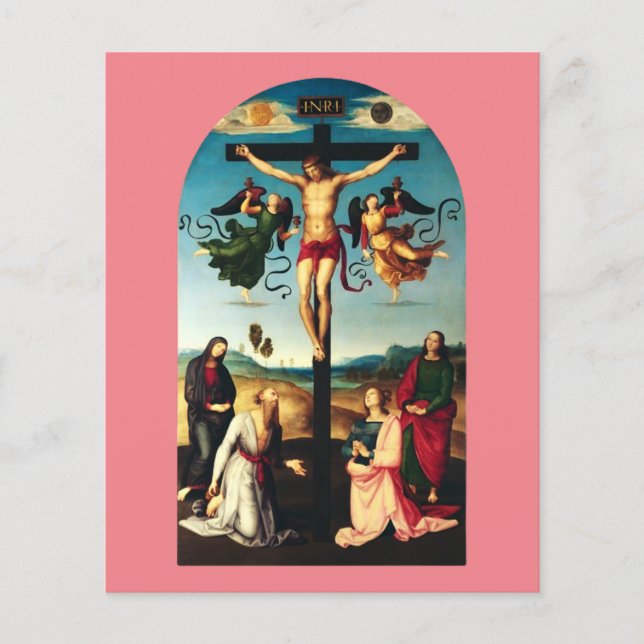 Le Christ crucifié avec la Vierge Marie (Devant)