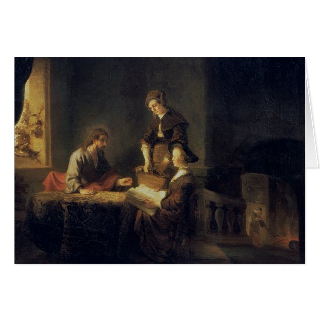 Le Christ dans la Chambre de Martha et de Mary (Devant horizontal)