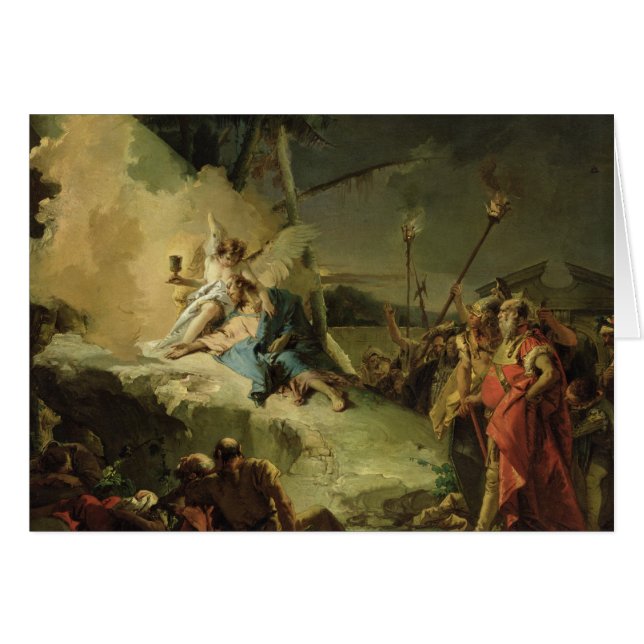 Le Christ dans le jardin de Gethsemane (Devant horizontal)