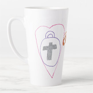 Le Christ est la clé du latte Mug