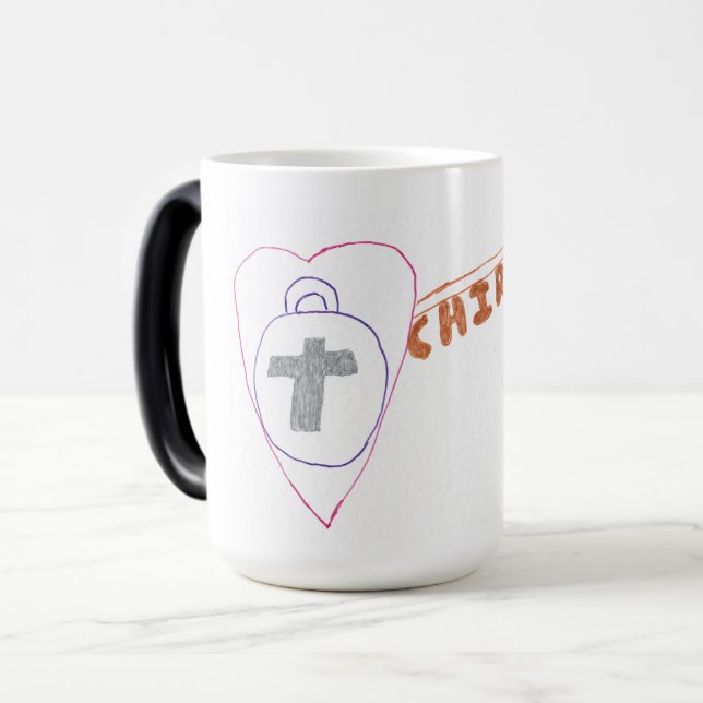 Le Christ est la Mug de Morphage Clé (Devant gauche)