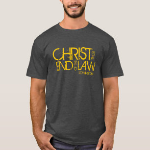 Le Christ est l'extrémité du T-shirt de vers de