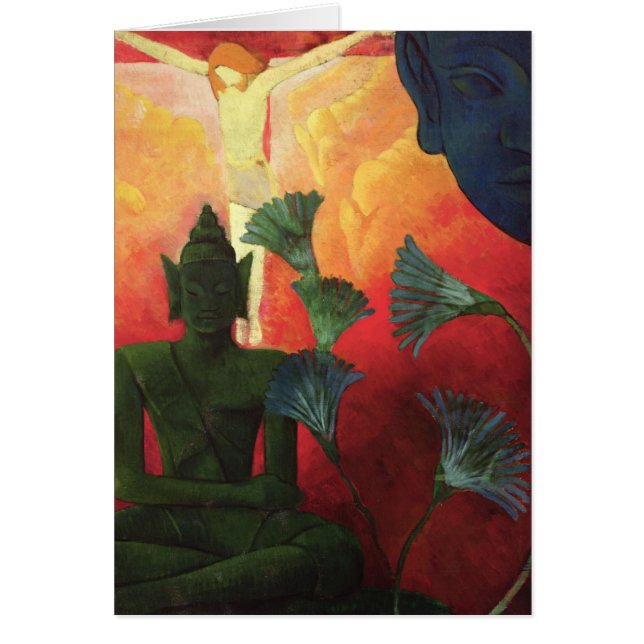 Le Christ et Bouddha, c.1890-1892 (Devant)